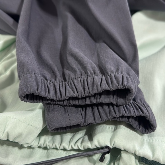 North Face Windbreaker Class V Anorak Women’s Jacket Blue Gray Medium - Picture 11 of 13